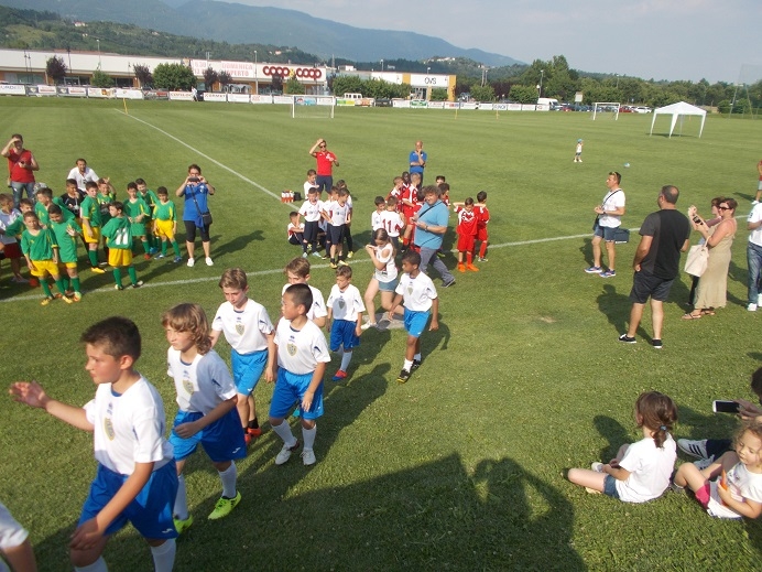 Vittorio Baby alla ribalta al Centro Sportivo Marco Polo...